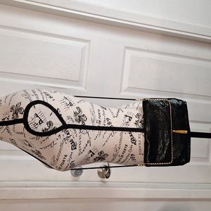 Vintage-Black metal Glomesh Evening Purse